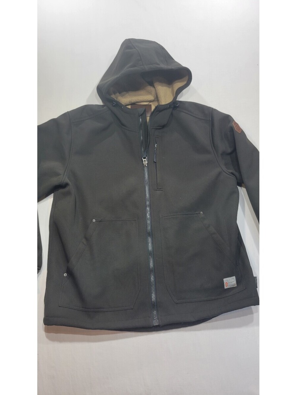 Free  Country softshell fleece-lined hooded jacket